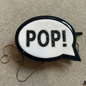Black and White Speech Bubble 'POP!' Bag